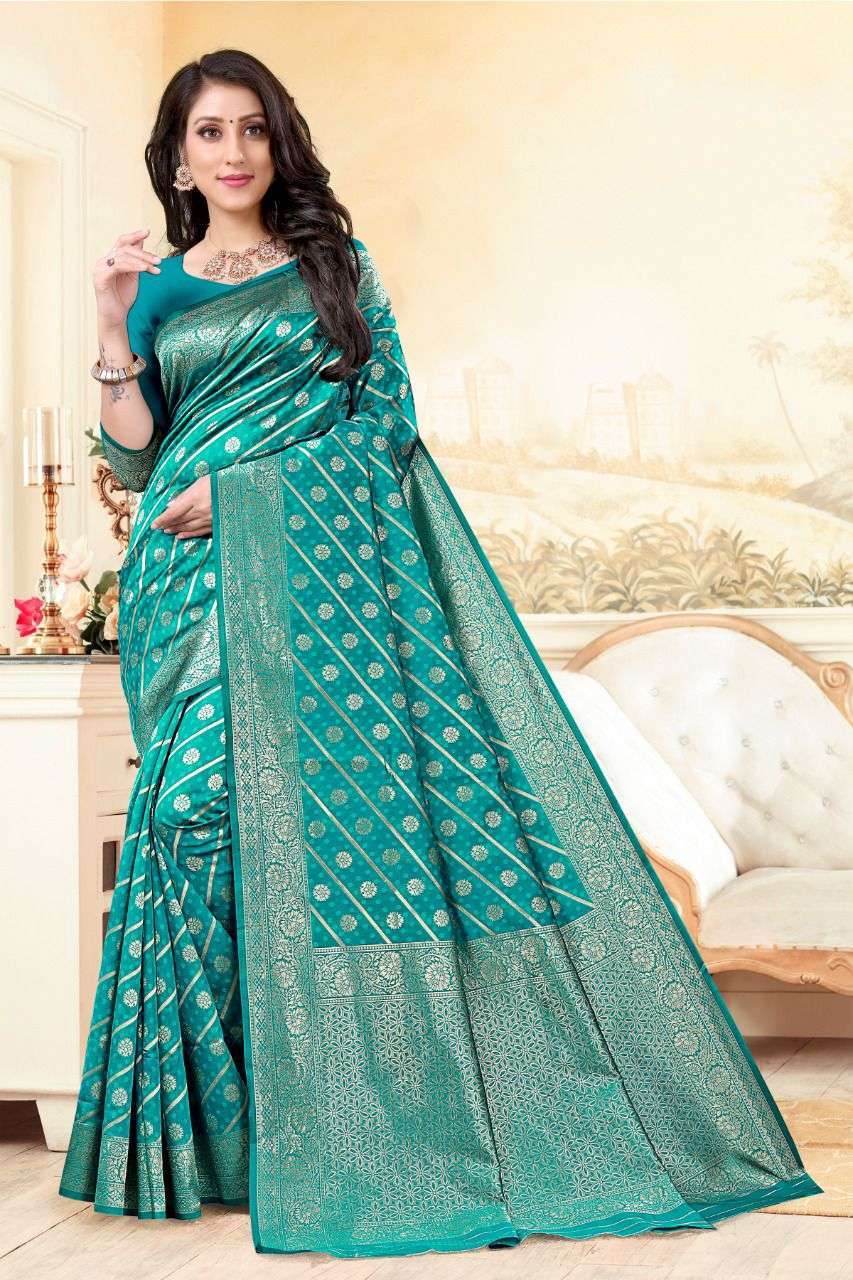 Pavitra vol 4 Banarasi Silk new fancy sarees jacquard weaving sarees