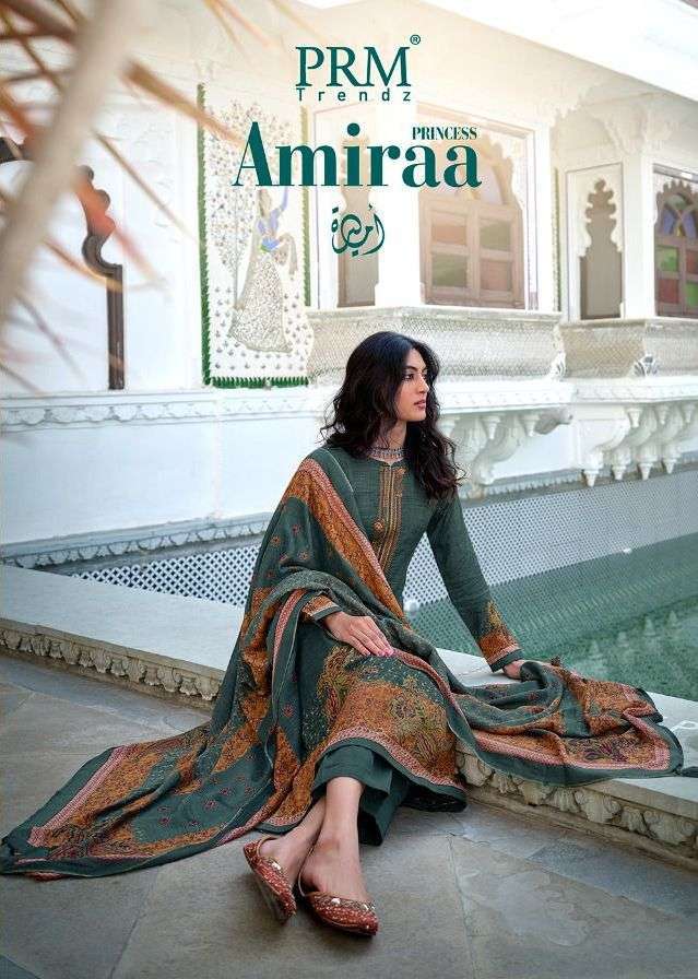prm trendz amiraa series 9100-9107 Pure Viscose Musline suit 