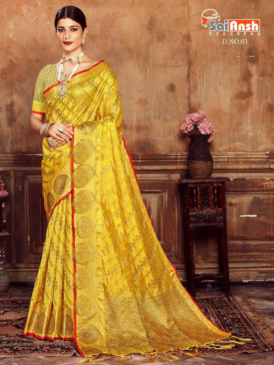 SAI ANSH PRESENT MANTRA SOFT ORGANZA SILK DESIGNER SAREES
