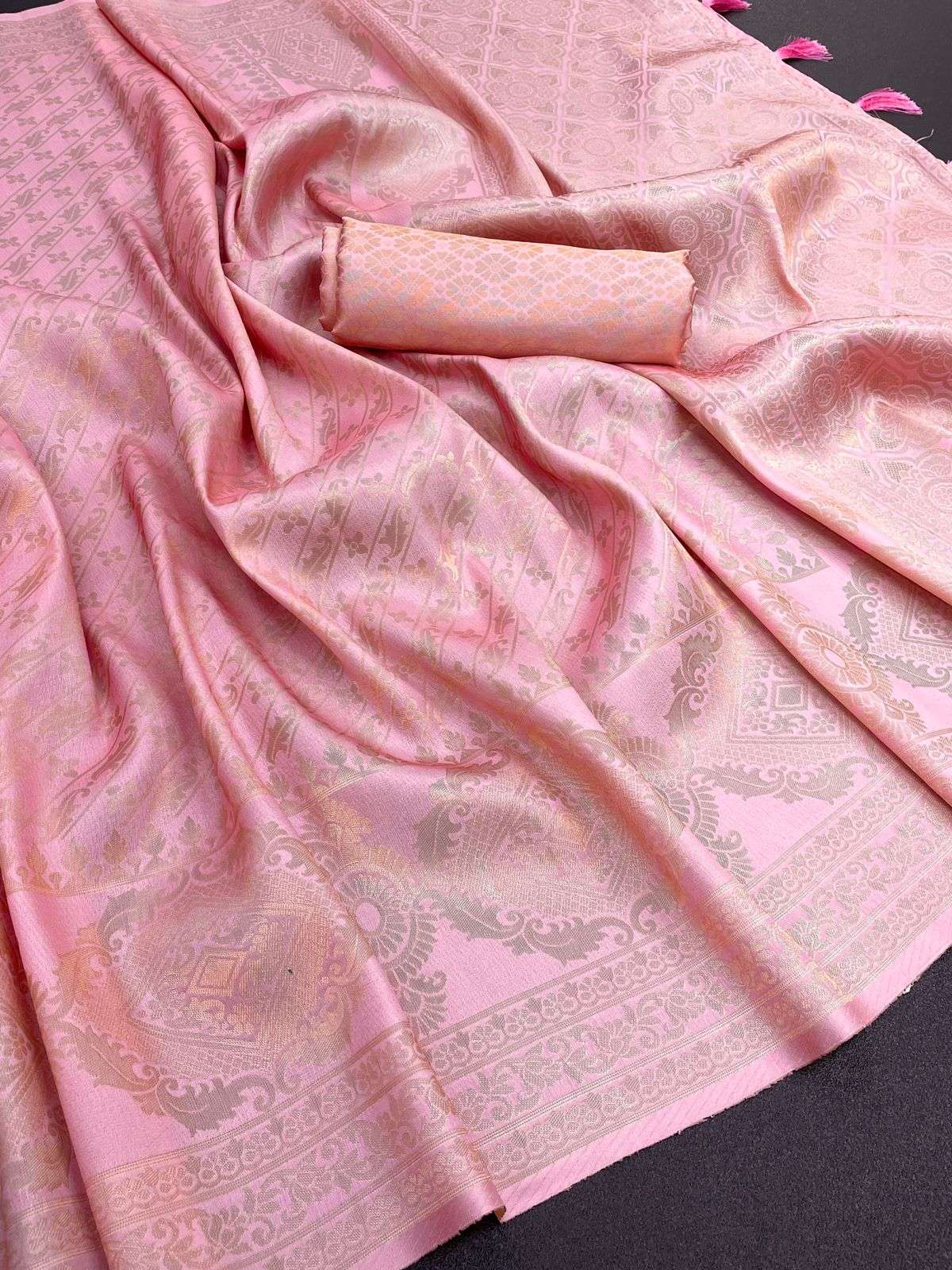 shvetambar green oven soft silk with digital Padding saree