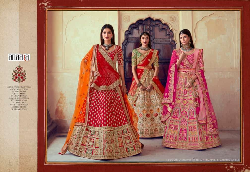TATHASTU DESIGNER SILK HANDWORK LEHENGA 