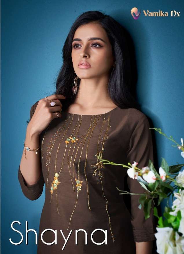 vamika nx shayna series 1701-1708 pure muslin silk kurti 