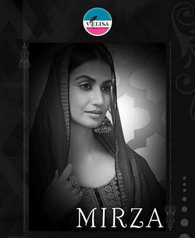 velisa mirza series 2601-2604 Pure Parampara silk suit