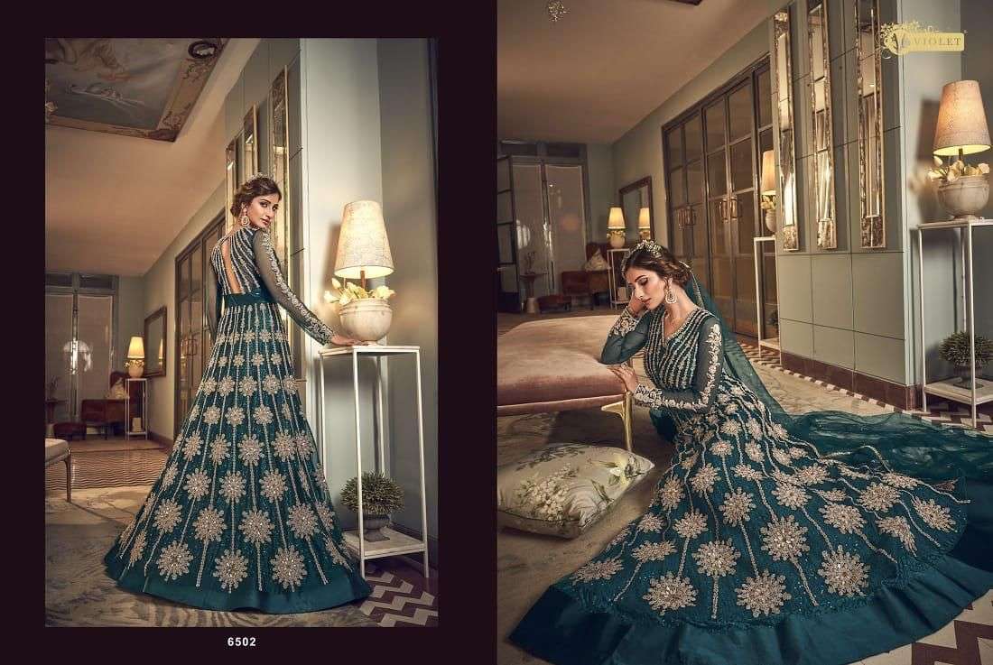 VIOLET SNOW WHITE-13 DESIGNER PREMIUM NET SUIT 