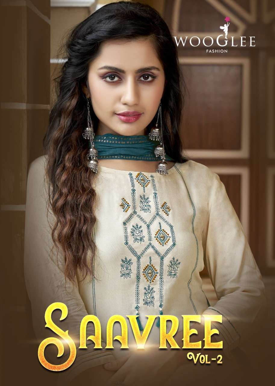 wooglee saavree vol 2 series 2007-2012 Heavy Rayon readymade suit 