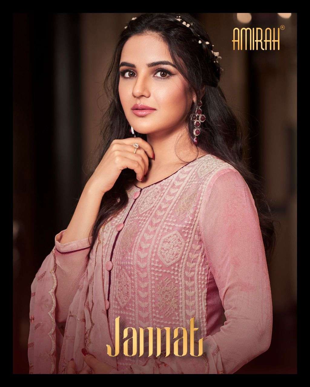 amirah jannat series 16041-16046 real georgette suit 