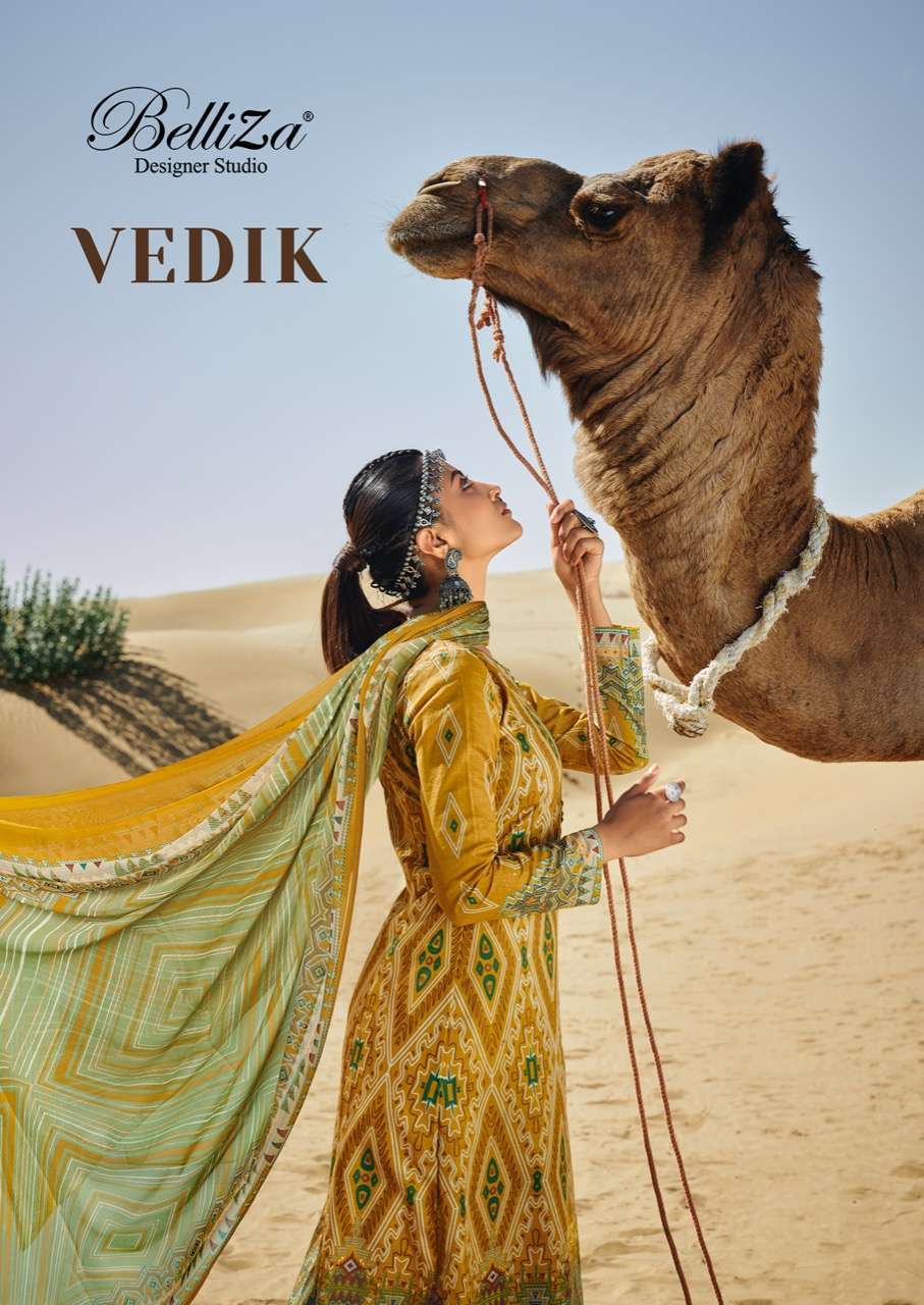 belliza vedik series 593001-593010 Pure Premium Cotton suit