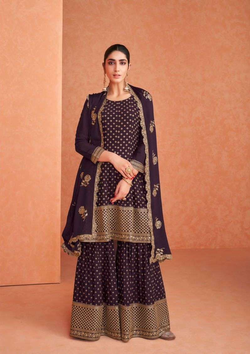 gramo colour special vol 3 series 191 heavy real faux georgette suit 