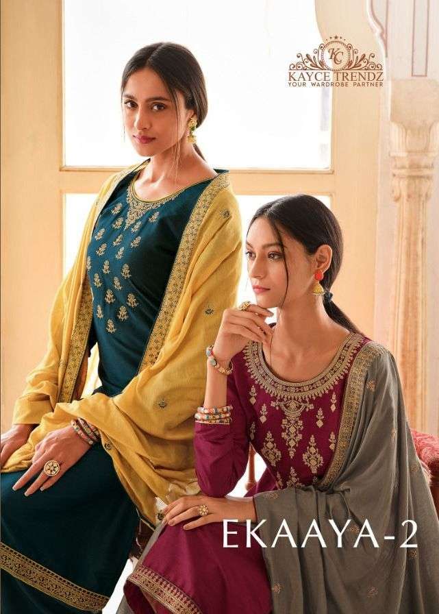 kayce ekaaya vol 2 series 2001-2008 silk readymade suit 