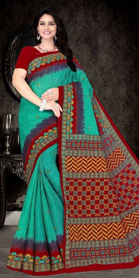 Krina Super Dhamaka Cotton Printed saree
