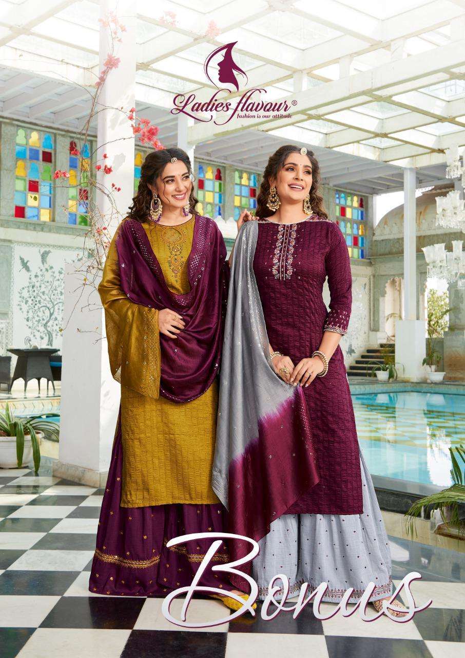 ladies flavour bonus series 1001-1006 Chinon readymade suit 