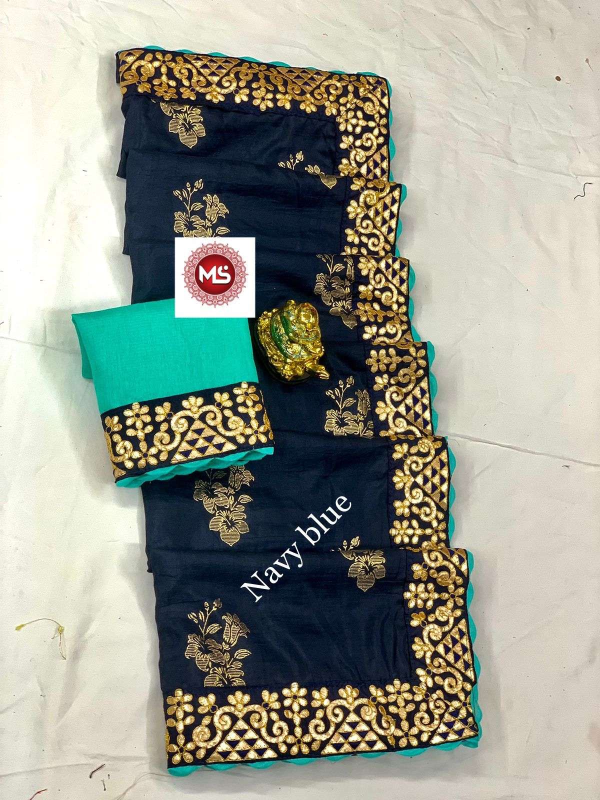 MS BRAND LAUNCH DESIGNER DOLA SILK SAREE