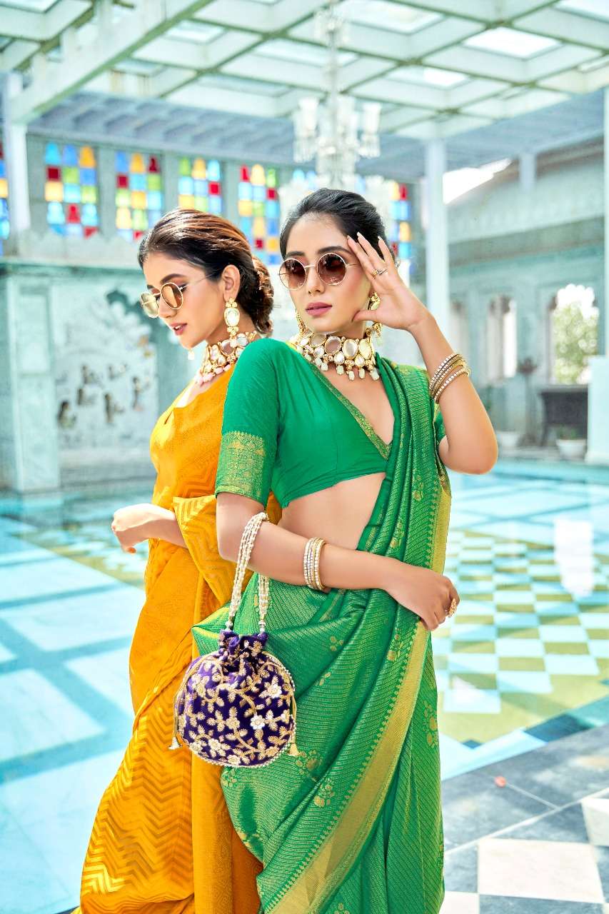 RAJYOG ALANKAAR DESIGNER SOFT KANJIVARAM SILK SAREE 