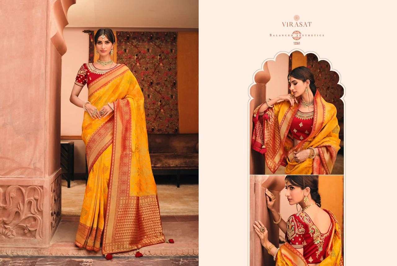ROYAL VIRASAT VOL-45 DESIGNER SILK SAREE 