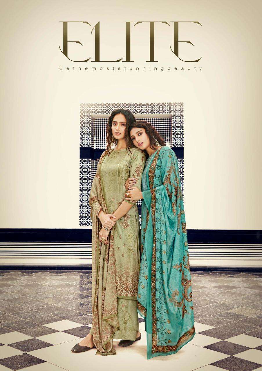 sargam elite series 270101-270106 pure crape suit 