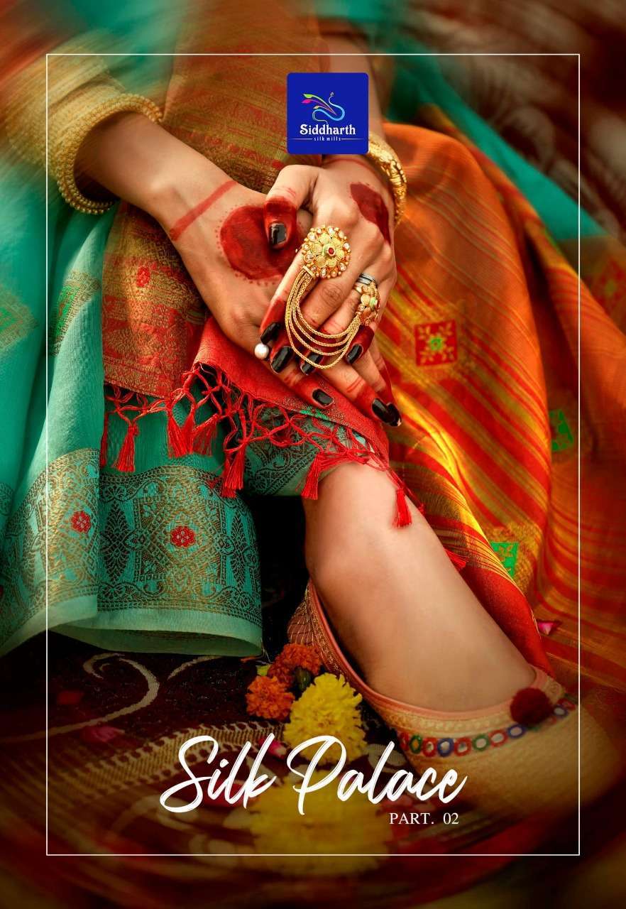 siddharth silk palace vol 2 series 9008-9013 Cotton Weaving saree