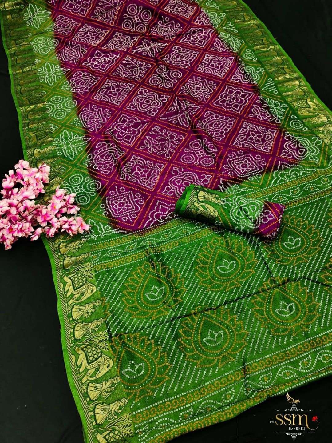 SSM DIPAK DESIGNER ART SILK WITH ZARI WEAVING SAREE 