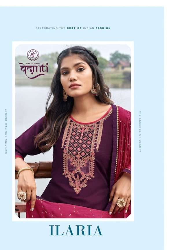 vedanti ilaria series 71-74 Heavy Parampara Silk suit