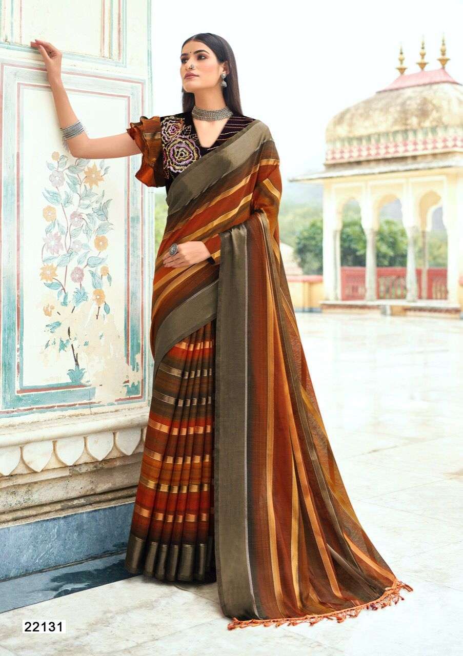 5d designer mahek series 22131-22138 cotton saree