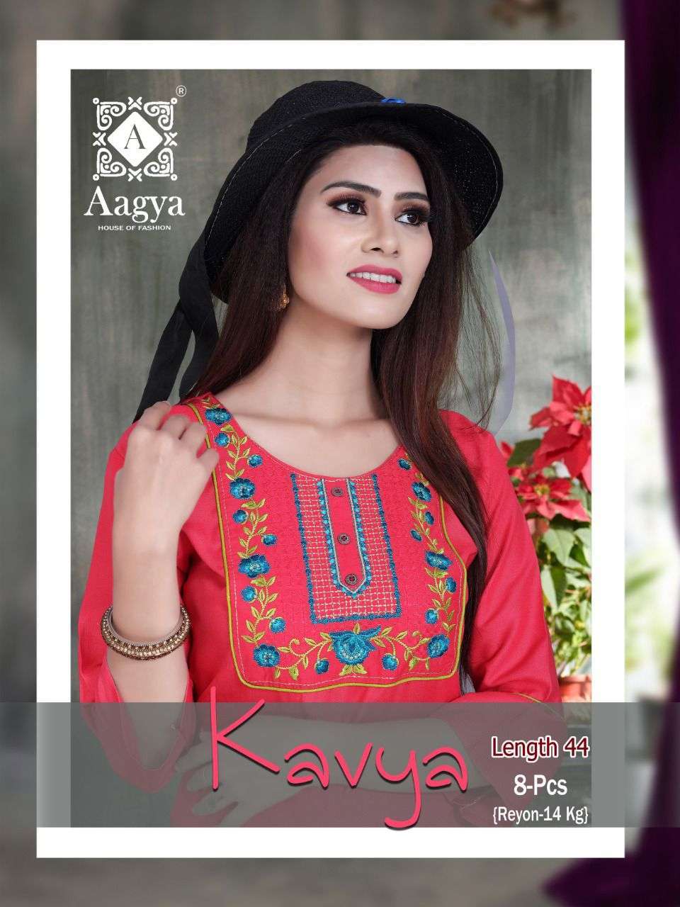 aagya kaya vol 3 series 001-008 14 kg rayon kurti 
