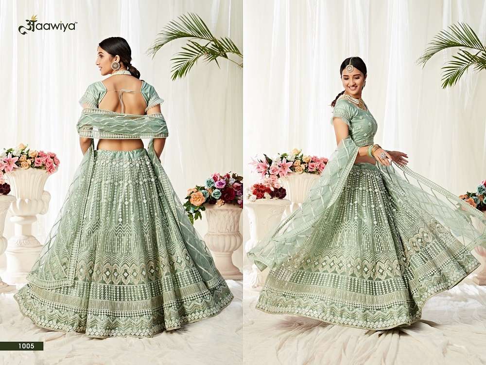 AAWIYA AGNILEKHA VOL-1 DESIGNER FANCY LEHENGA 