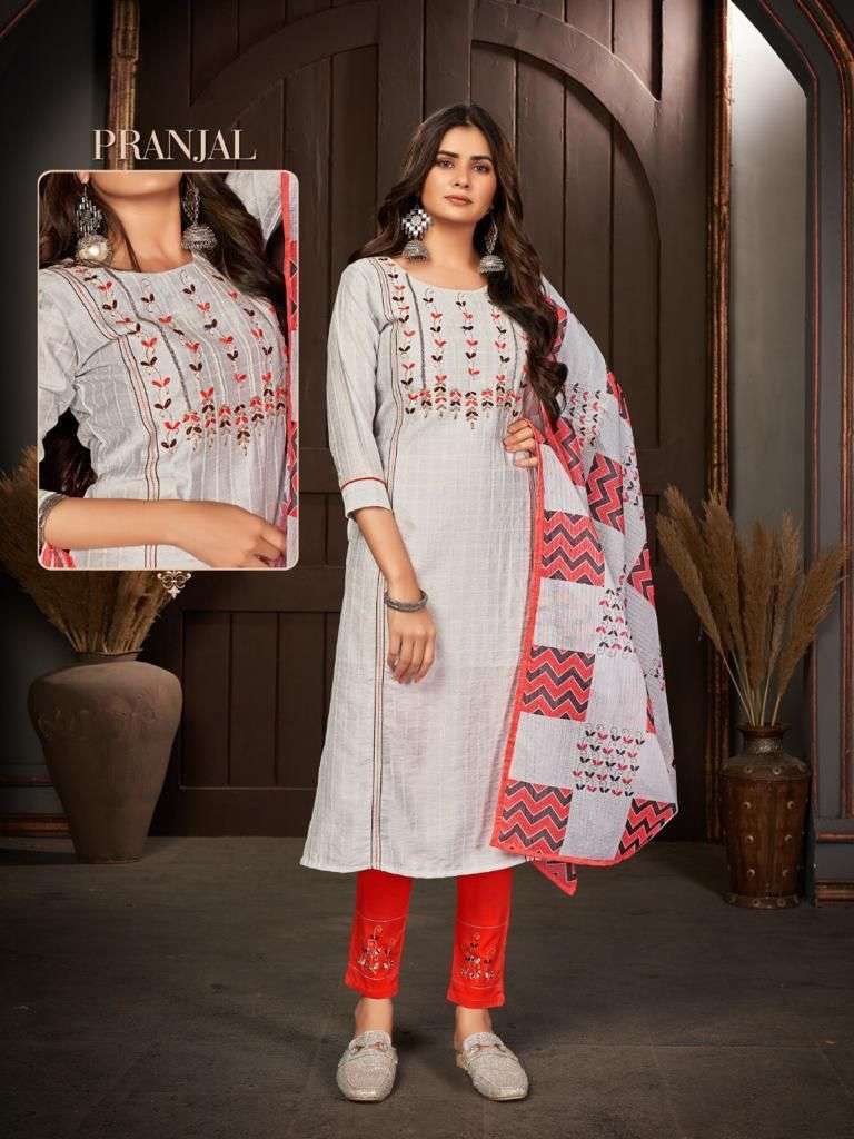 arion kuch khas nylon viscose readymade suit 