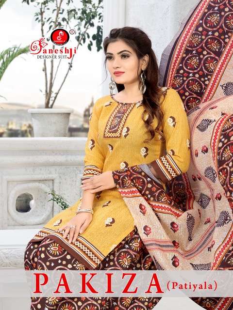 Ganeshji Pakiza series 1001-1010 cotton suit 
