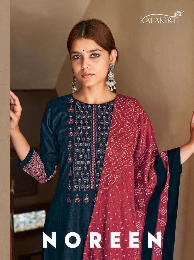 Kalakriti noreen series 3001-3006 pure cambric suit 