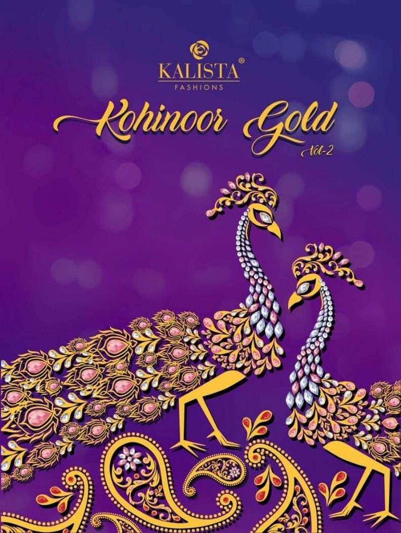 kalista kohinoor gold vol 2 series 11167-11172 Jacquard viscose saree