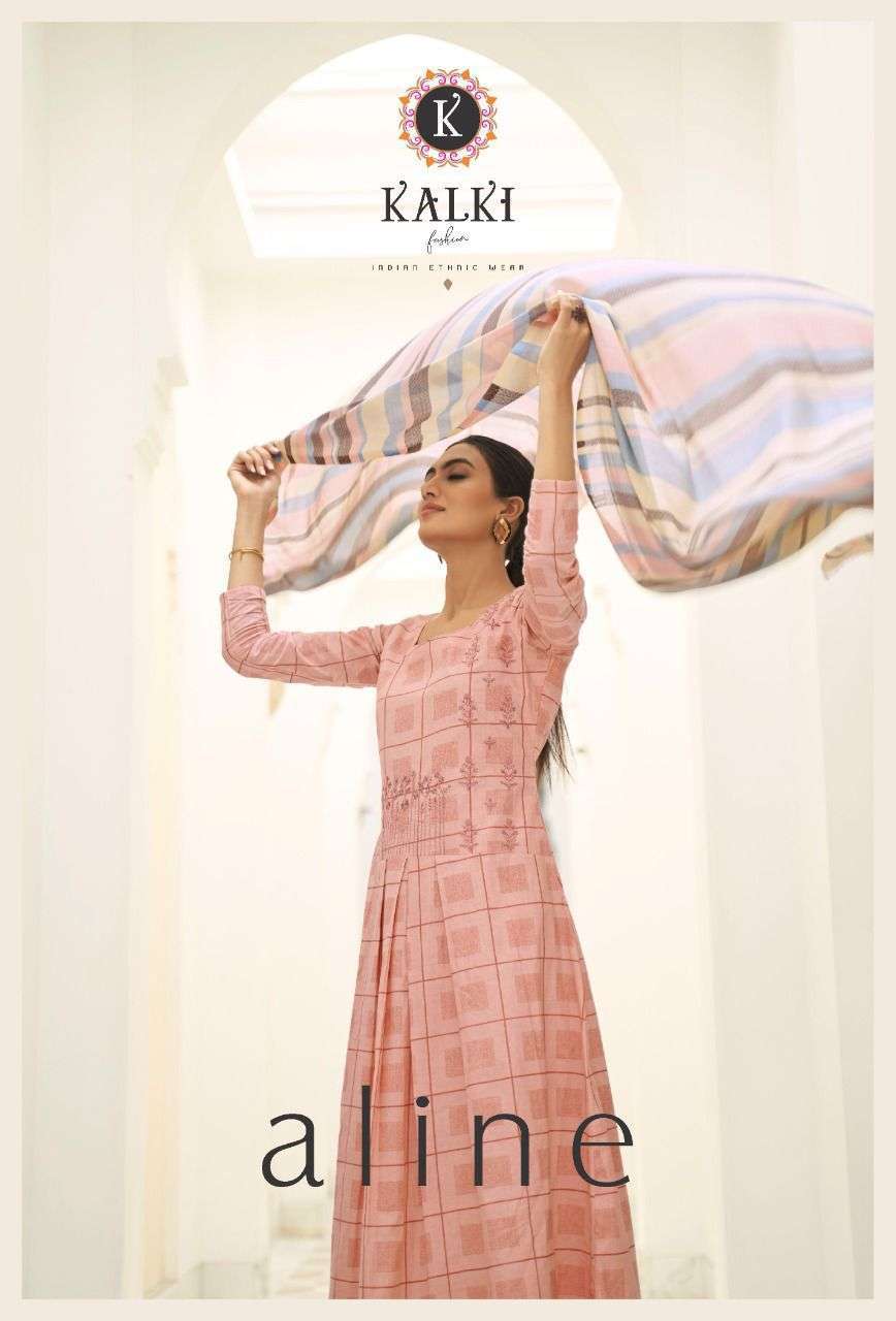 kalki trendz aline series 60001-60008 pure cambric cotton suit 