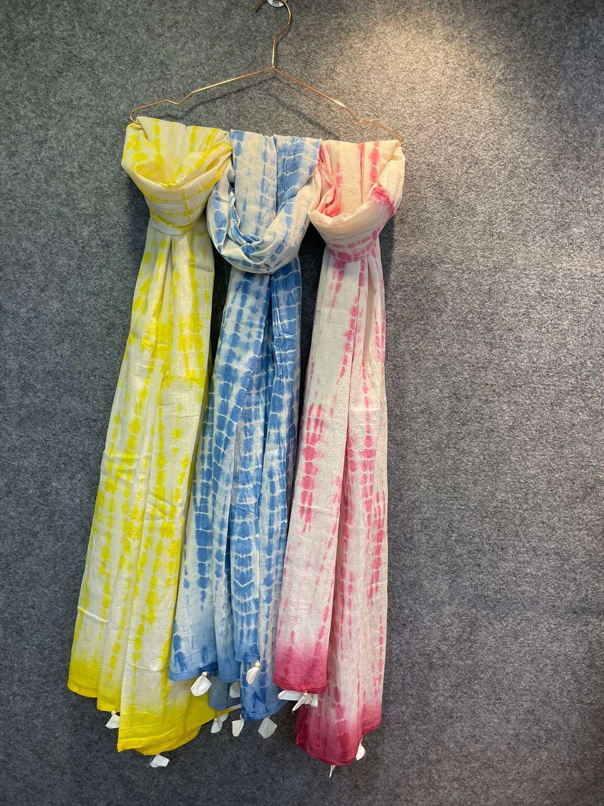 kc shibori dupatta cotton fancy ethnic wear ladies dupattas