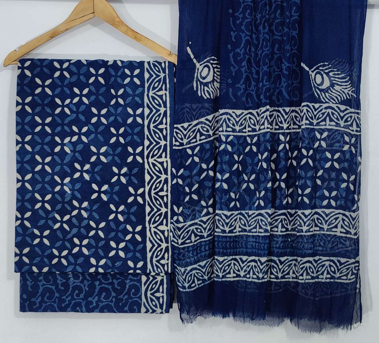 kc srivalli vol 3 cotton suit with chiffon dupatta sets