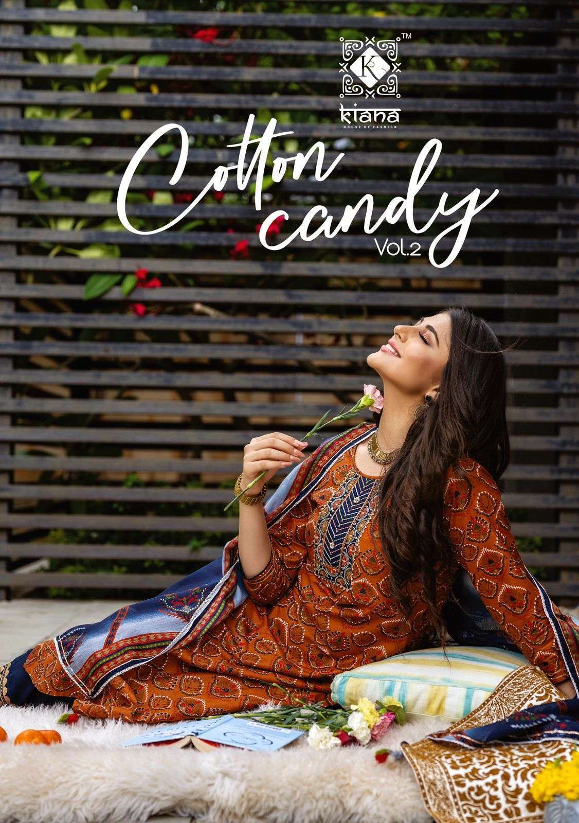 kiana cotton candy vol 2 series 201-208  Pure Cotton print readymade suit