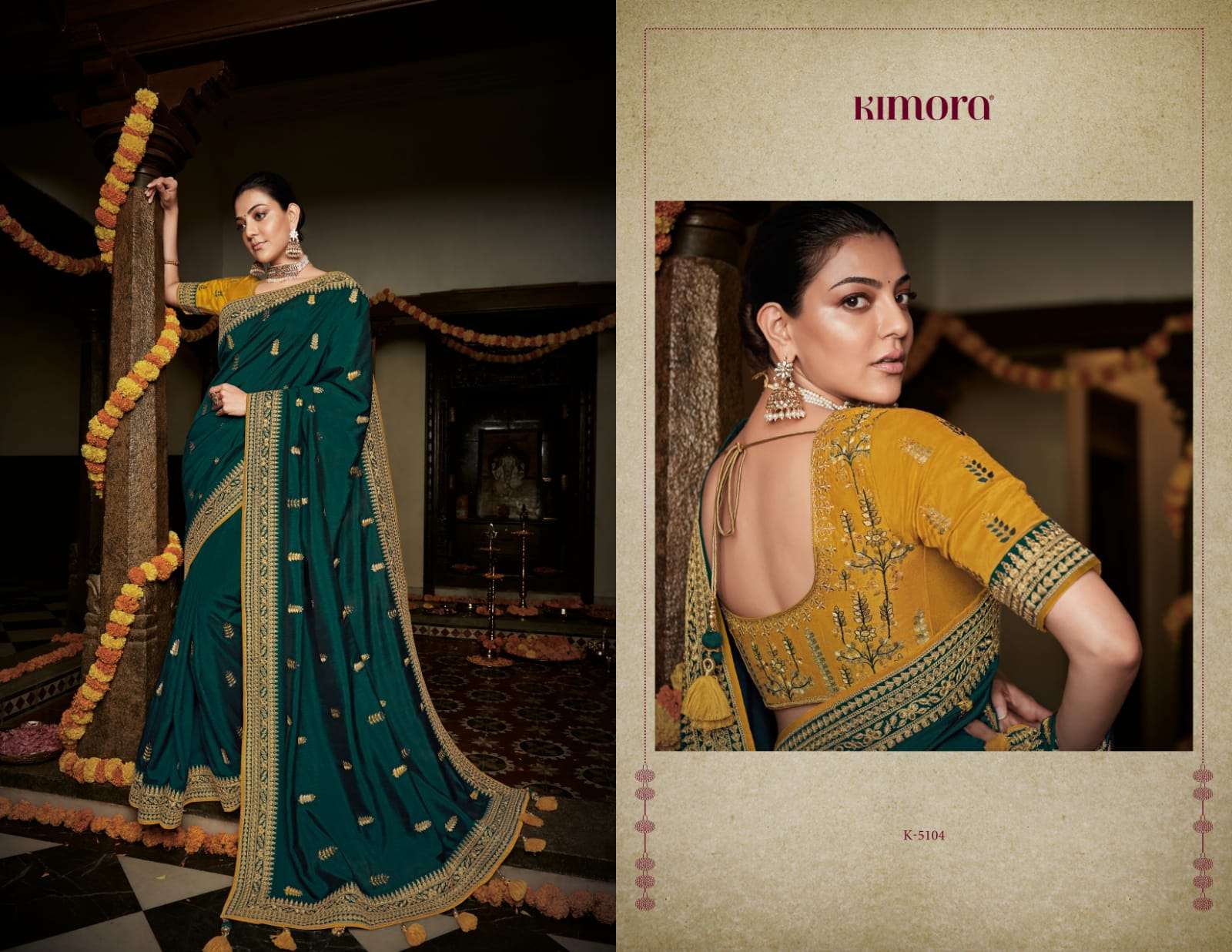 KIMORA KAJAL VOL-7 DESIGNER PURE SOFT SILK FANCY SAREE