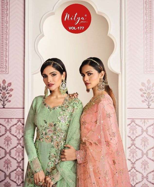 Lt nitya 177 series 7701-77006 russian silk suitb