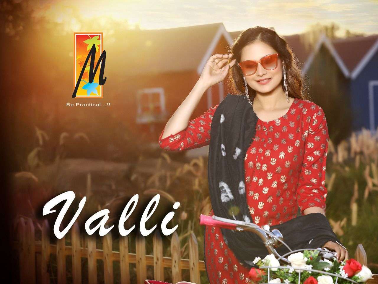 master valli series 1001-1008 Heavy Rayon Print readymade suit 