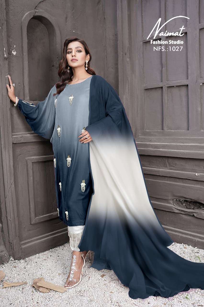 NAIMAT FASHION STUDIO 1027 DESIGNER TON FAUX SUIT