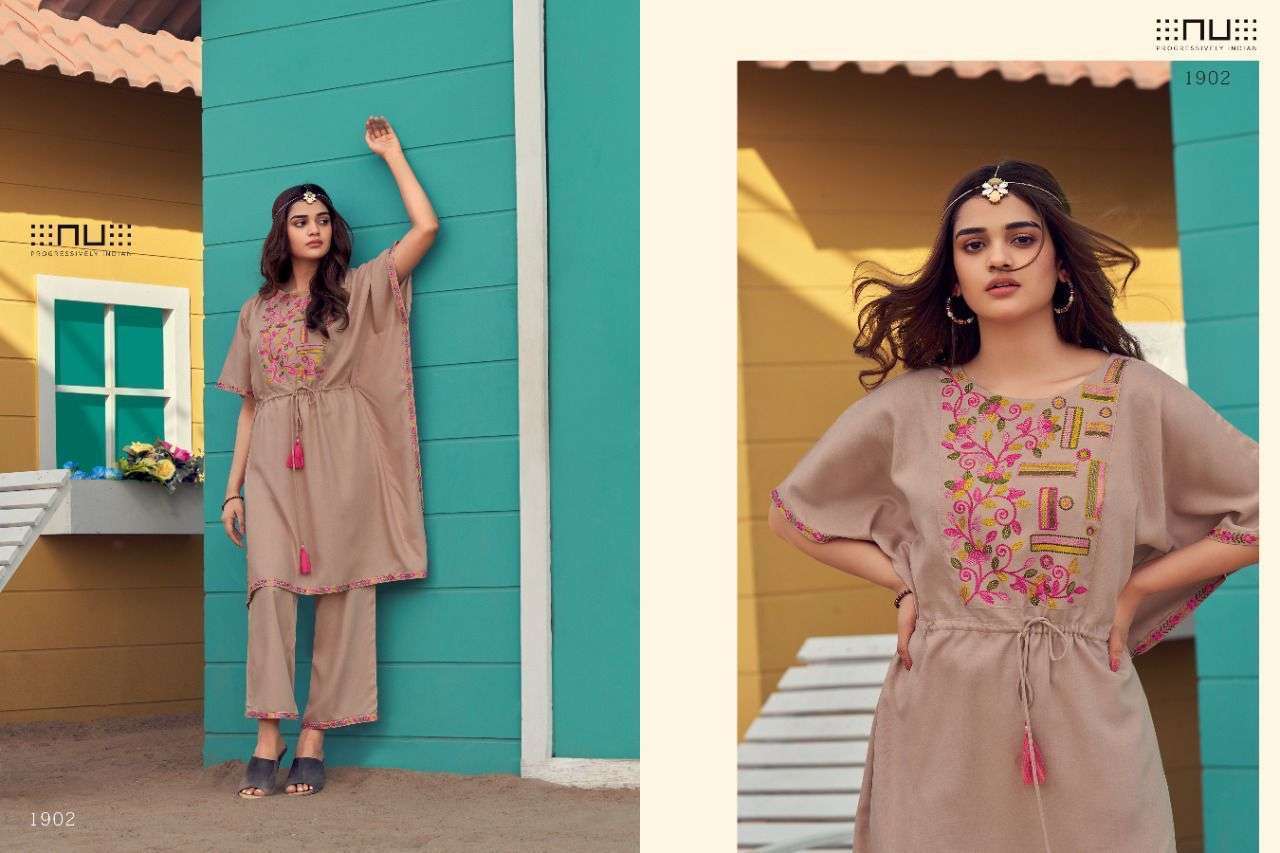 nu vol 19 series 1901-1906 liva grade 14 kg rayon kurti 