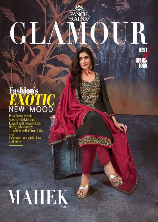 panch ratna mahek vol 2 series 11731-11735 Heavy Parampara Silk suit