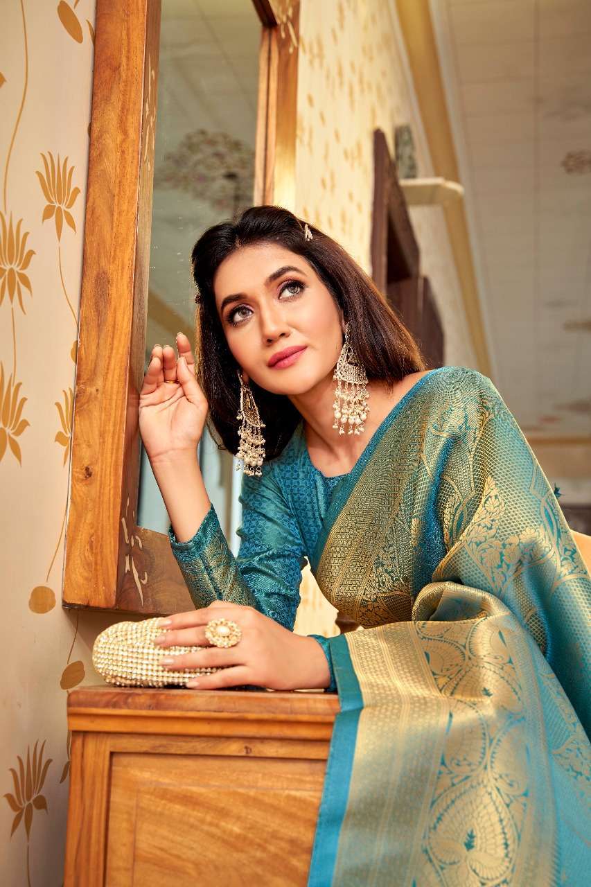 rajyog ambardhara series 5301-5306 Soft handloom weaving silk saree