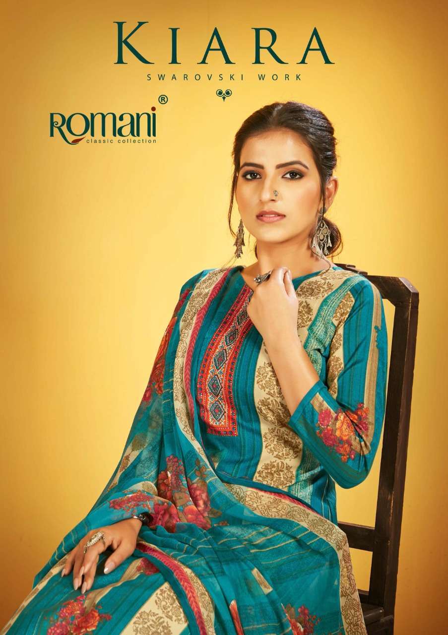 romani kiara series 1015001-1015010 premium soft cotton suit 