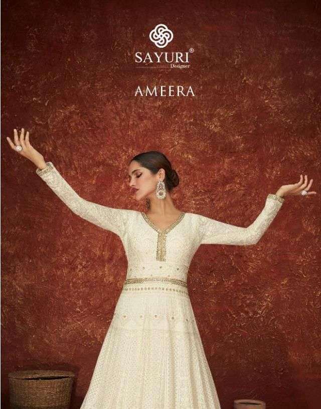 sayuri ameera series 137-139 real georgette readymade suit 