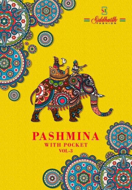 Siddharth Pashmina Vol-3 series 3001-3015 pure cotton suit