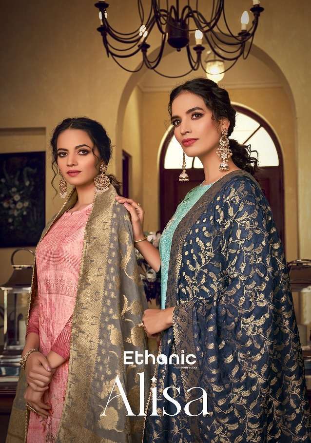 siddhi sagar alisa series 1001-1006 pure muslin silk suit 
