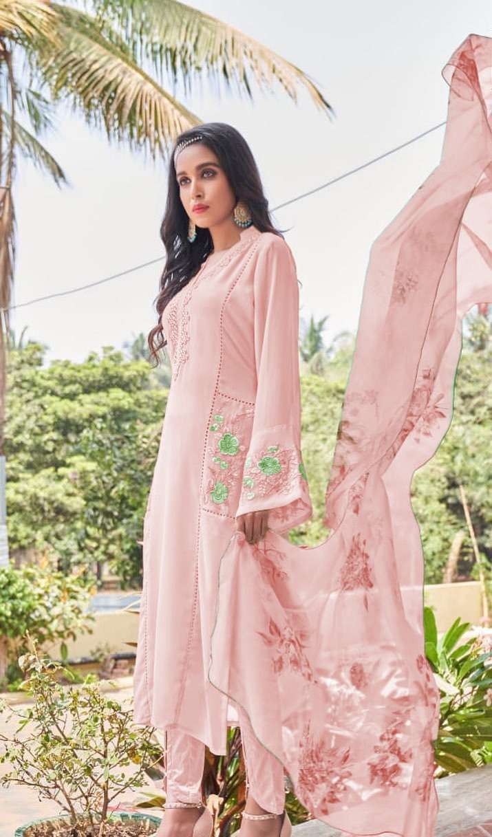 The Fashion Icon Vol 35 pure georgette readymade suit 