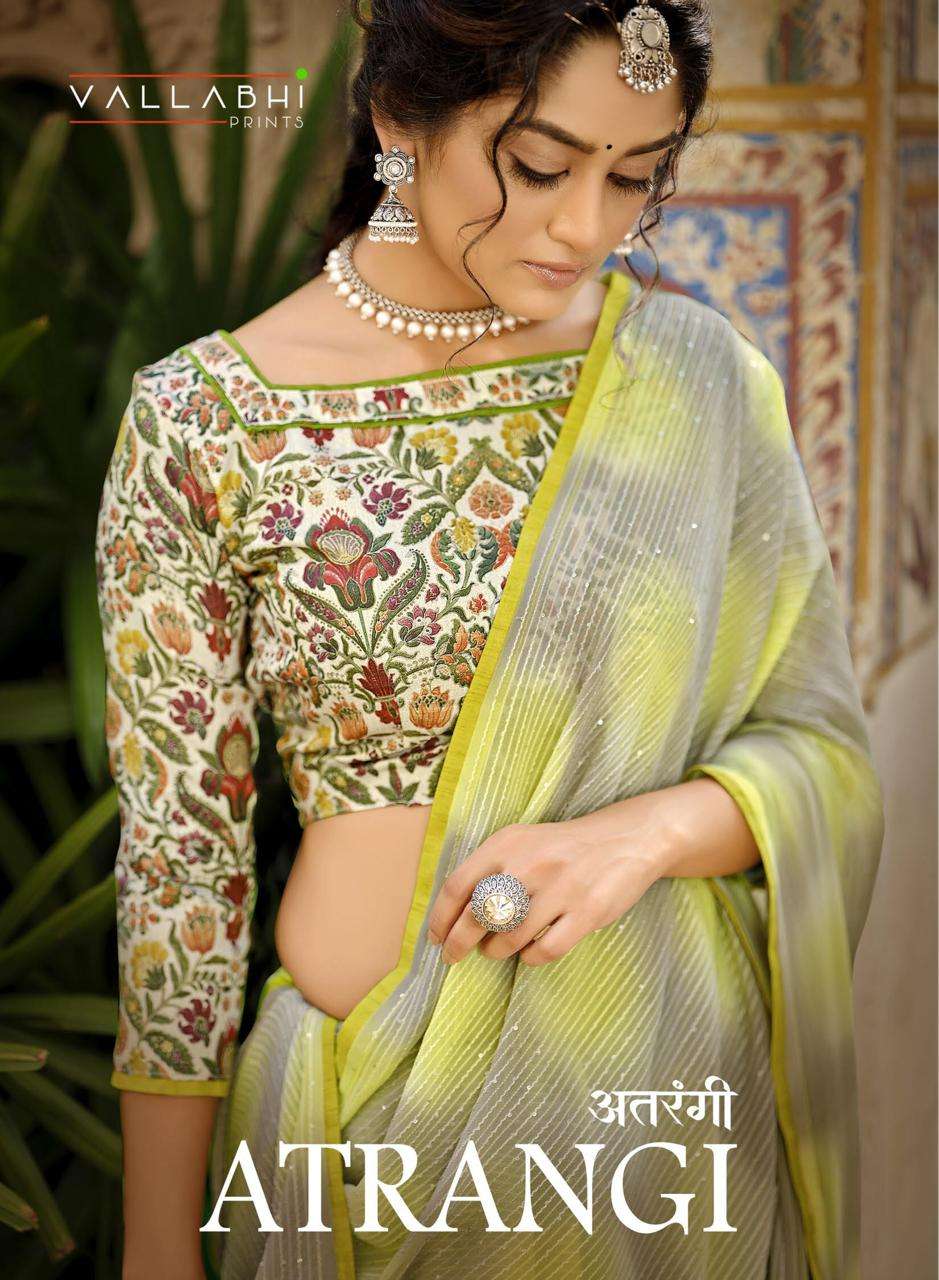VALLABHI ATRANGI CROCHET EMBROIDERY SAREE