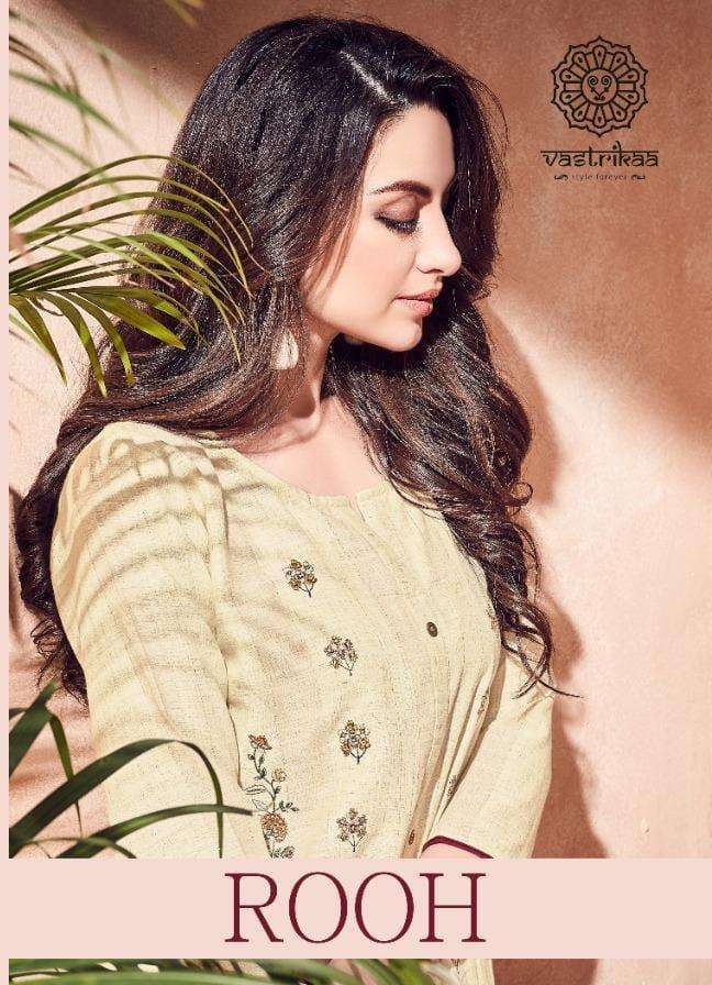vastrikaa rooh series 59-64 Fancy Lurex base Cotton fabric kurti
