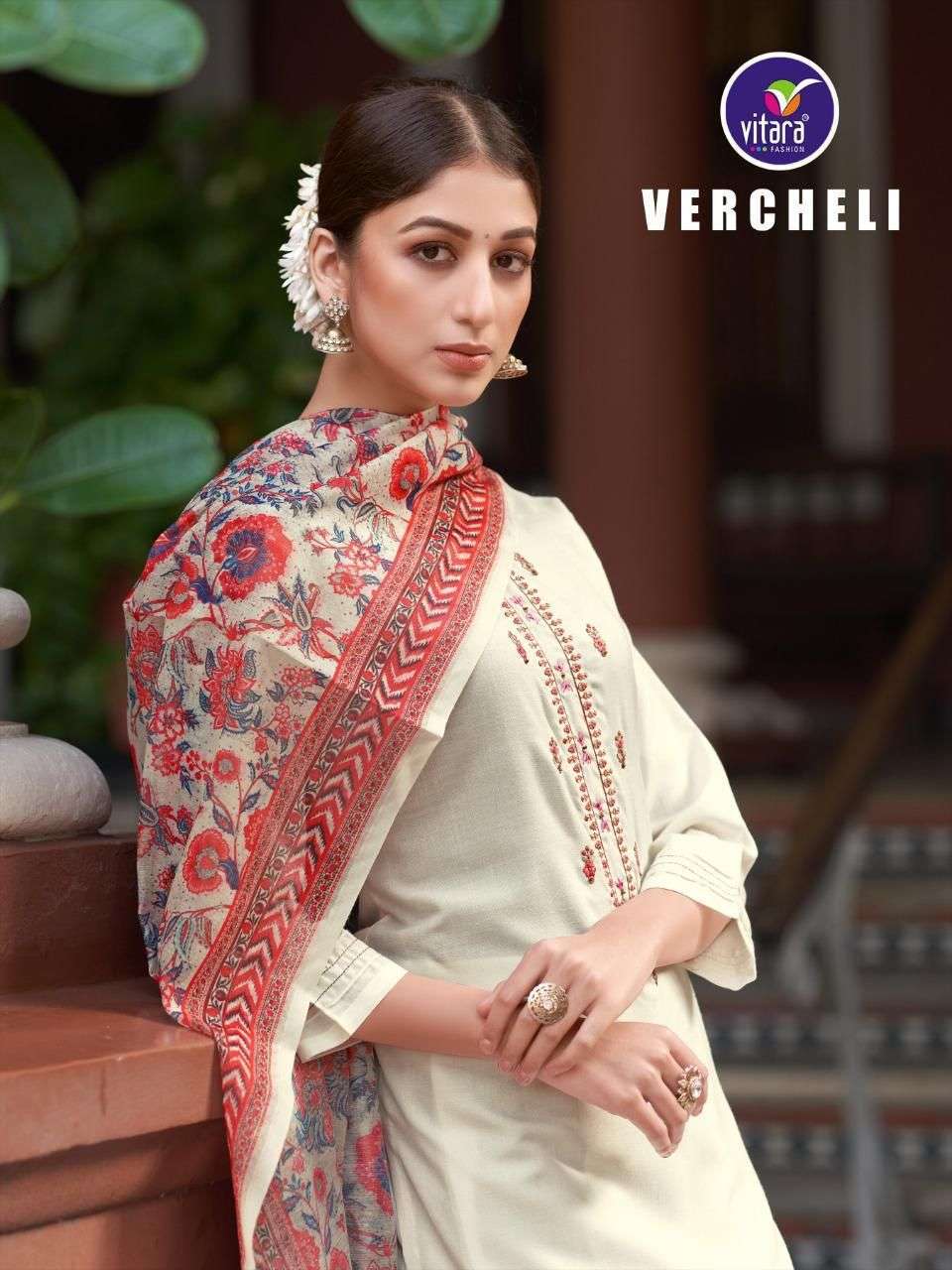 vitara vercheli series 1001-1005 heavy magic slub readymade suit 