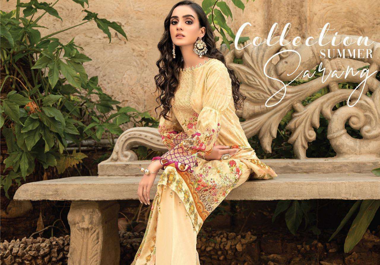 yashika trendz mahnoor vol 3 series 3001-3010 pure lawn suit 
