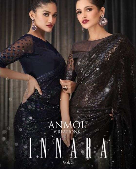 anmol innara vol 3 series 2301-2314 georgette saree